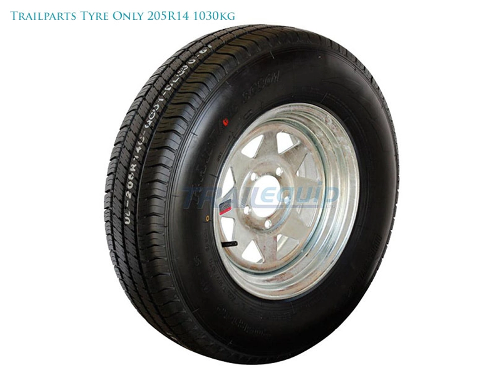 Trailparts Tyre Only. 205R14 1030kg Trailparts Tyre Only. 205R14 1030kg