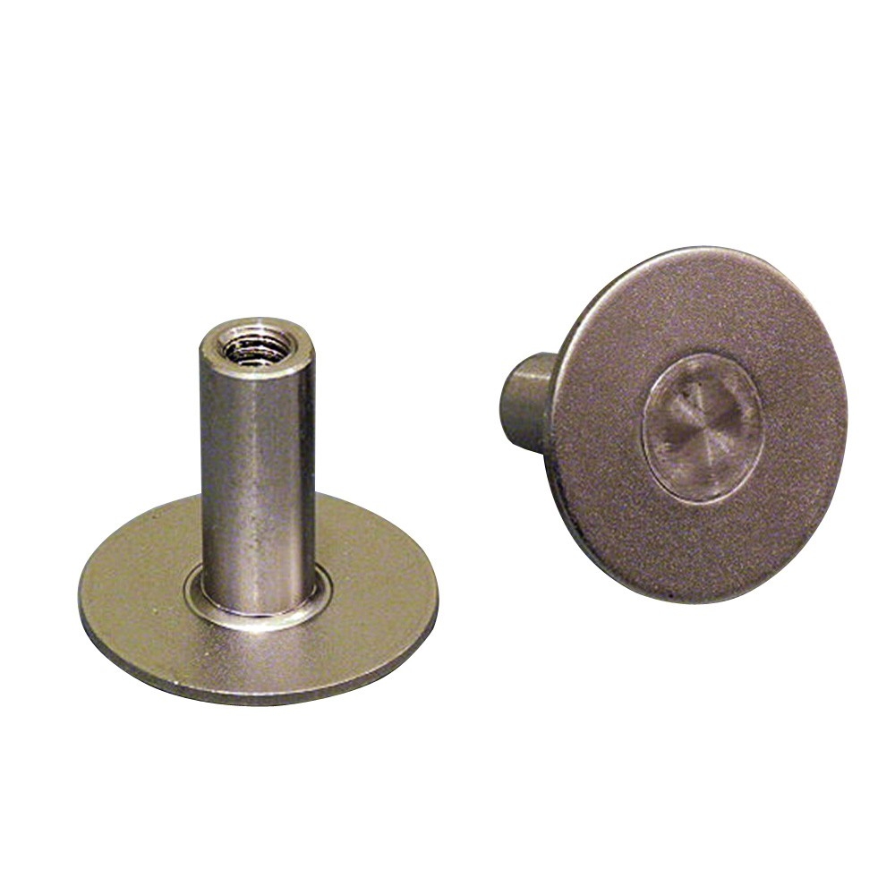 Weld Mount Stainless Steel Stud 1/4-20 Thread