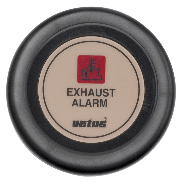 VETUS Exhaust Temperature Alarm Cream 12V 52mm