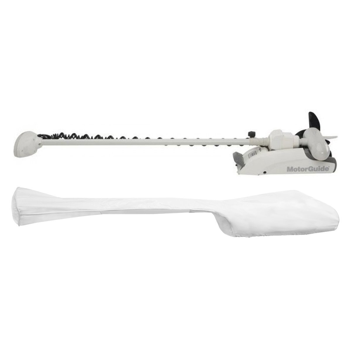 Oceansouth UPF50 Trolling Motor Cover for MotorGuide Xi3 /Xi5 54in White