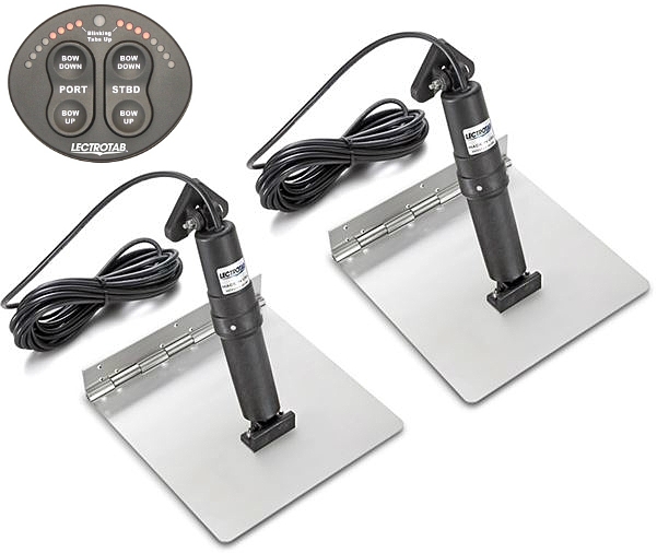 Lectrotab Trim Tabs with LED Auto Retract Control 9 x 12