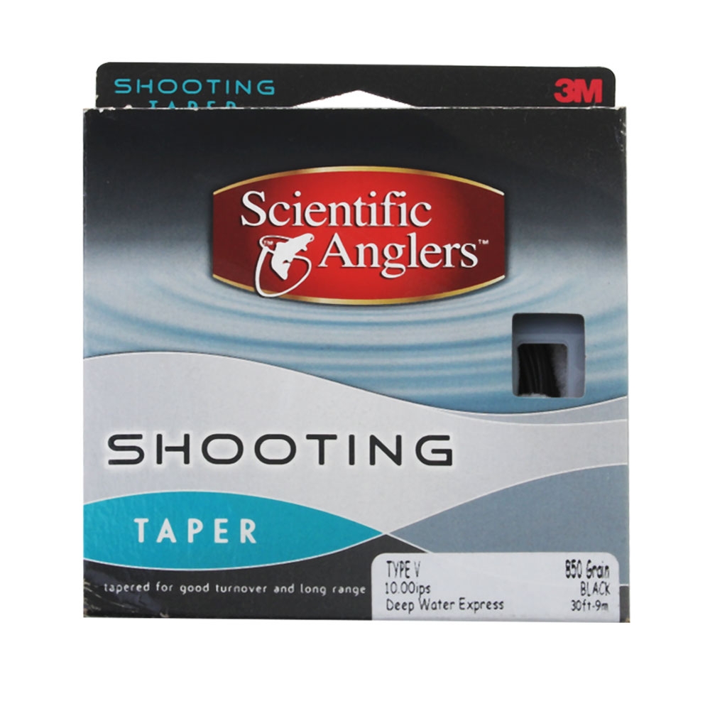 Scientific Anglers Deep Water Express Shooting Taper 850 Grain Black 30ft