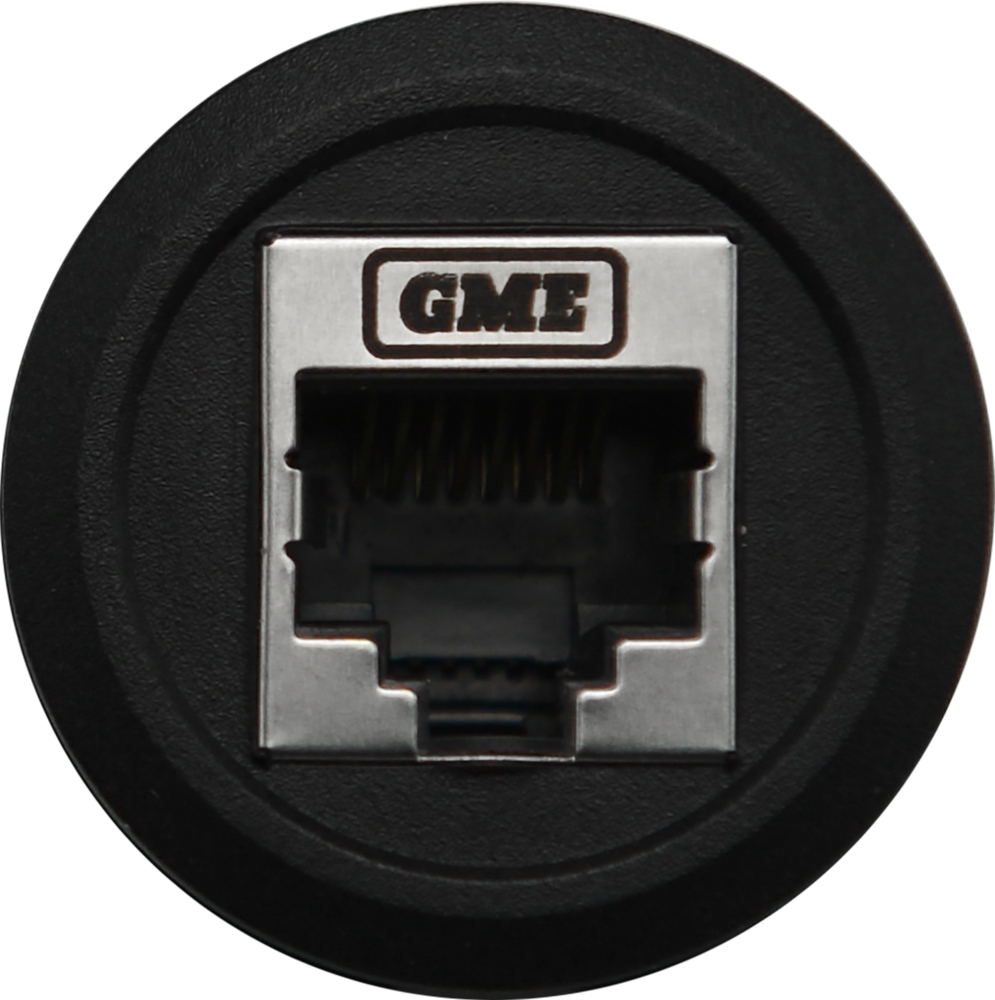 GME XRS-RJ45RND RJ45 Pass-Through Adaptor Universal Round