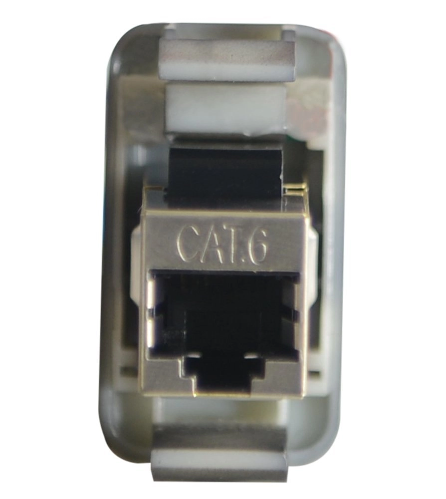 GME XRS-RJ45R10 RJ45 Pass-Through Adaptor Type 10 Red GME XRS-RJ45R10 RJ45 Pass-Through Adaptor Type 10 Red
