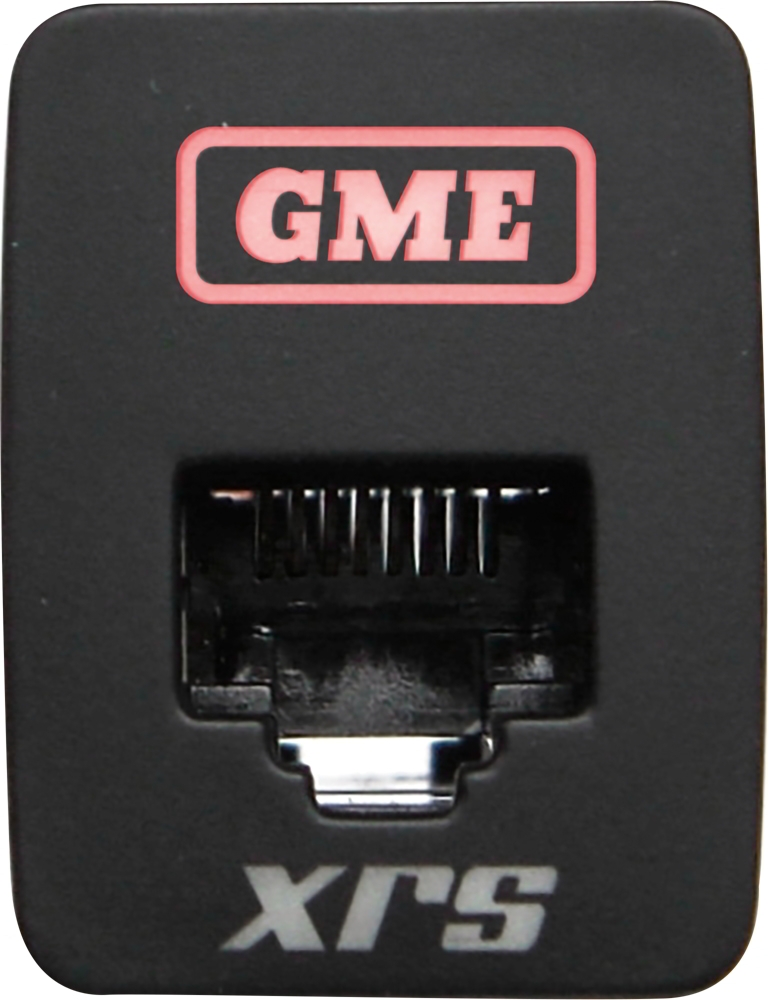 GME XRS-RJ45R8 RJ45 Pass-Through Adaptor Type 8 Red