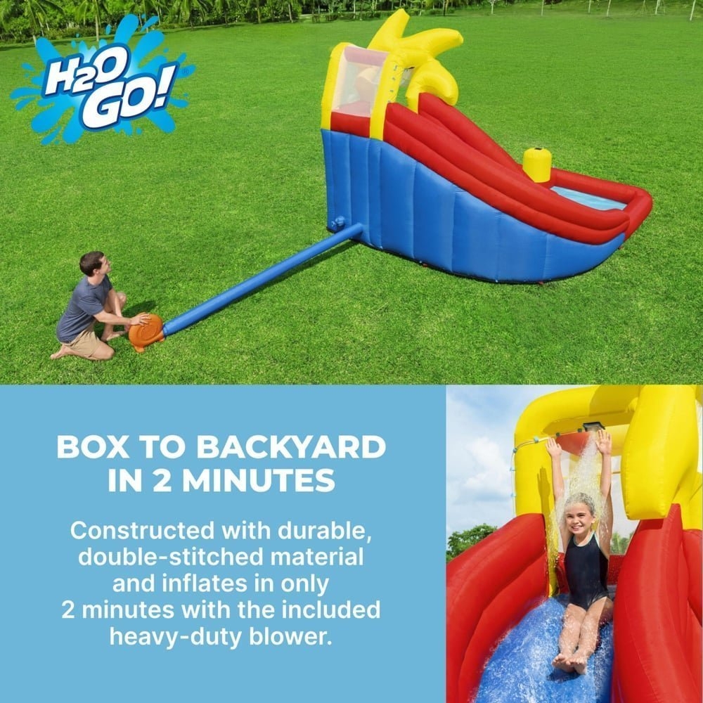 H2OGO! Astrosplash Kids Inflatable Mega Water Park 10ft 9in