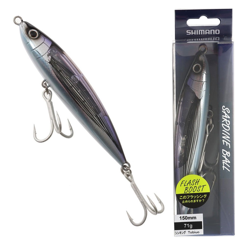 Shimano Ocea Sardine Ball Flash Boost Sinking Stickbait 150mm Tobiuo Flying Fish