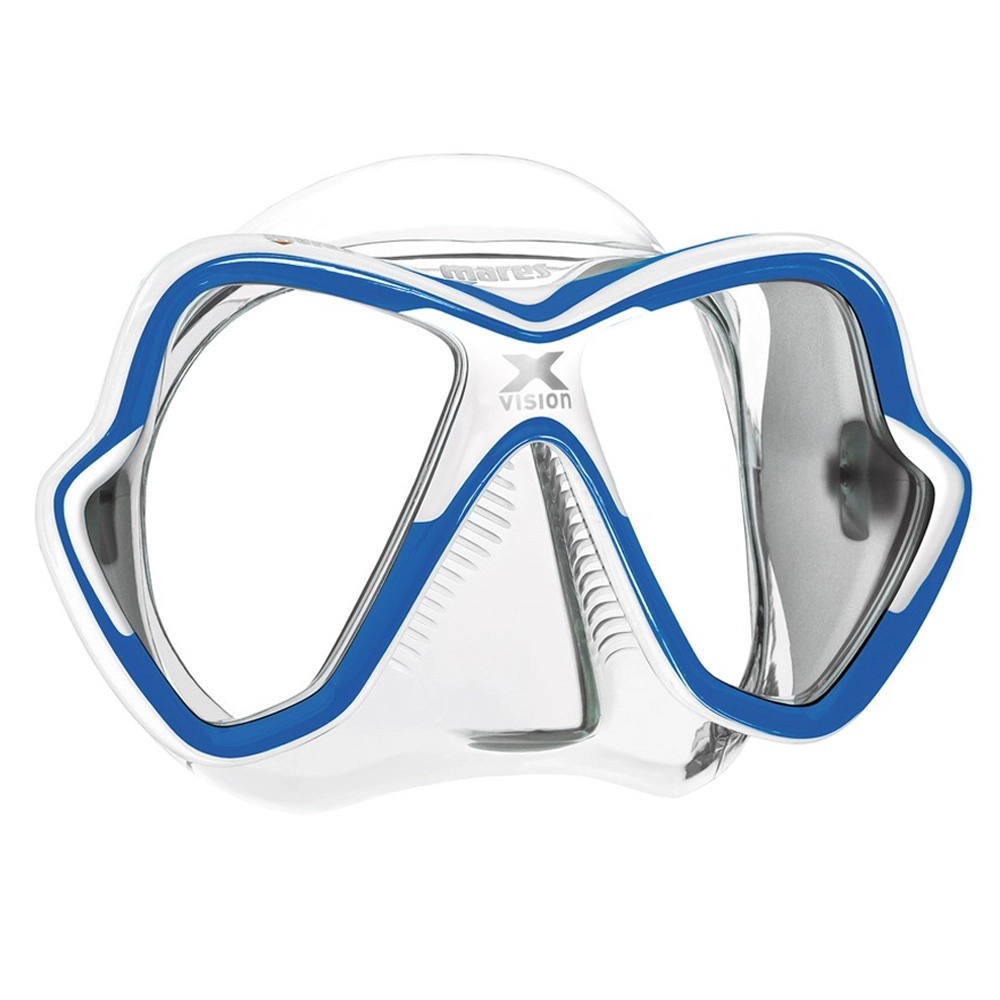 Mares X-Vision Dive Mask Blue/White/Clear Mares X-Vision Dive Mask Blue/White/Clear