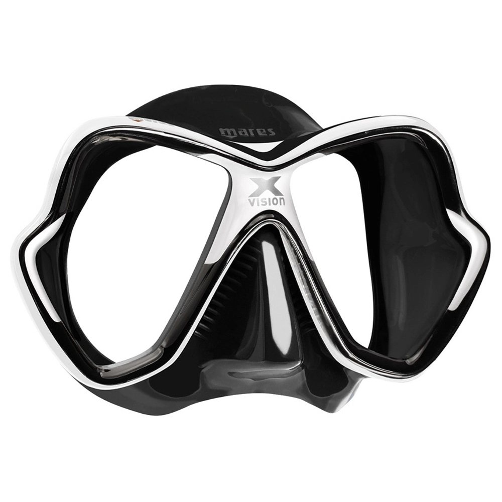 Mares X-Vision Dive Mask White Black/Black Mares X-Vision Dive Mask White Black/Black