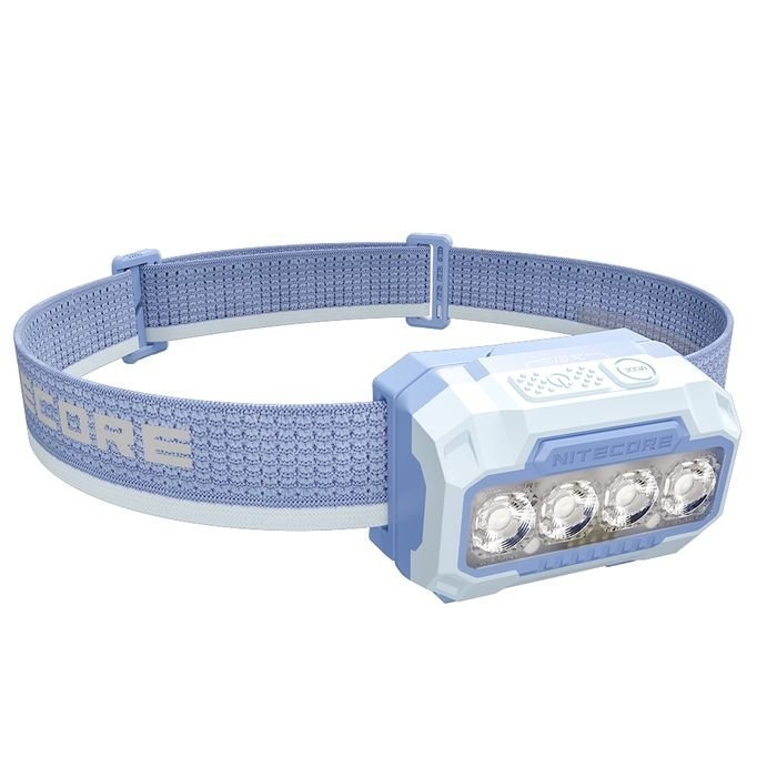 NITECORE USB Rechargeable LED Headlamp 600 Lumen Blue