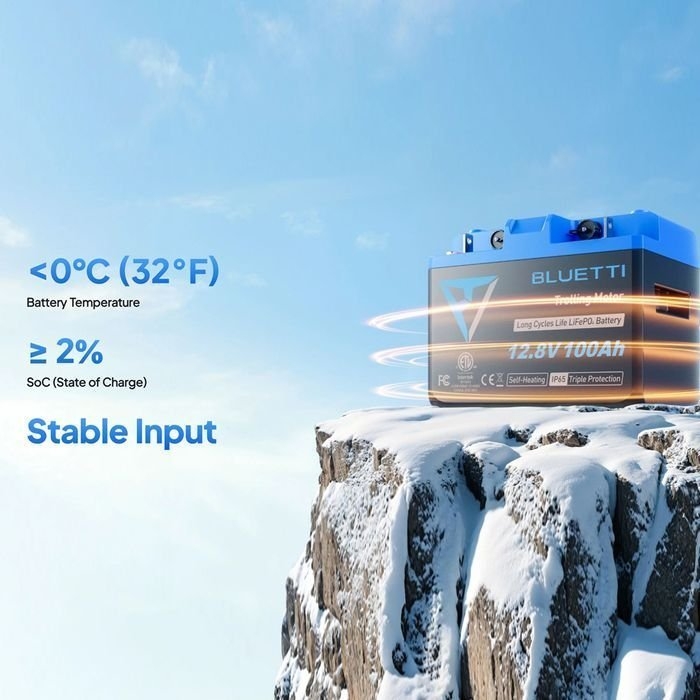 BLUETTI 12V 100A Lithium Battery