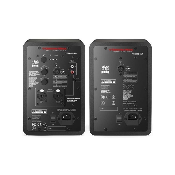 Cerwin-Vega Home and Studio 2-Way SKAA Wireless Monitor Pair 4in