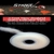 NZ Strike Indicator Wool Yarn Spool 3ft Stealthy White