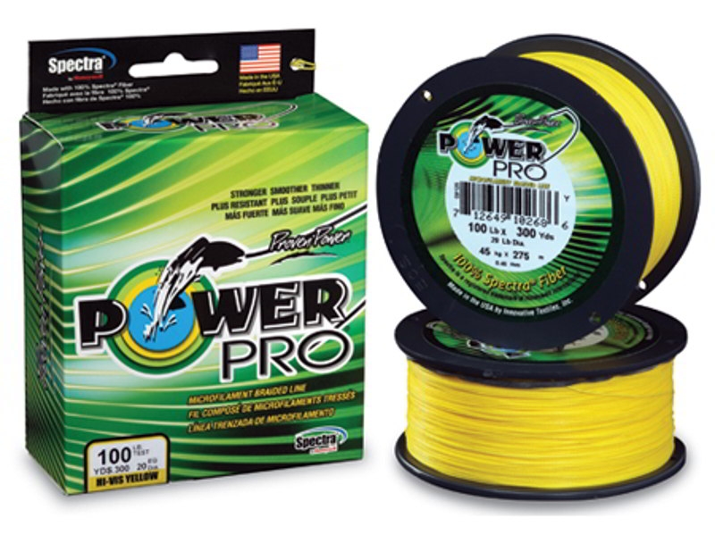 PowerPro High-Visibility Yellow Braid 20lb 3000yd
