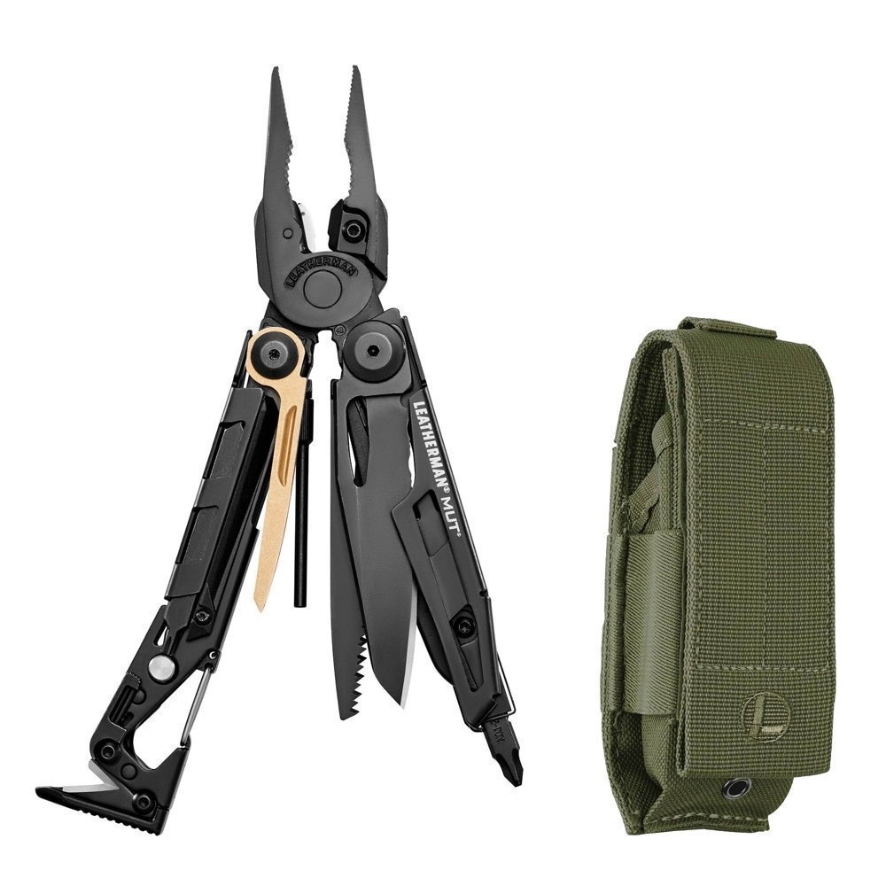 Leatherman MUT Multi-Tool Black with Green Molle Sheath