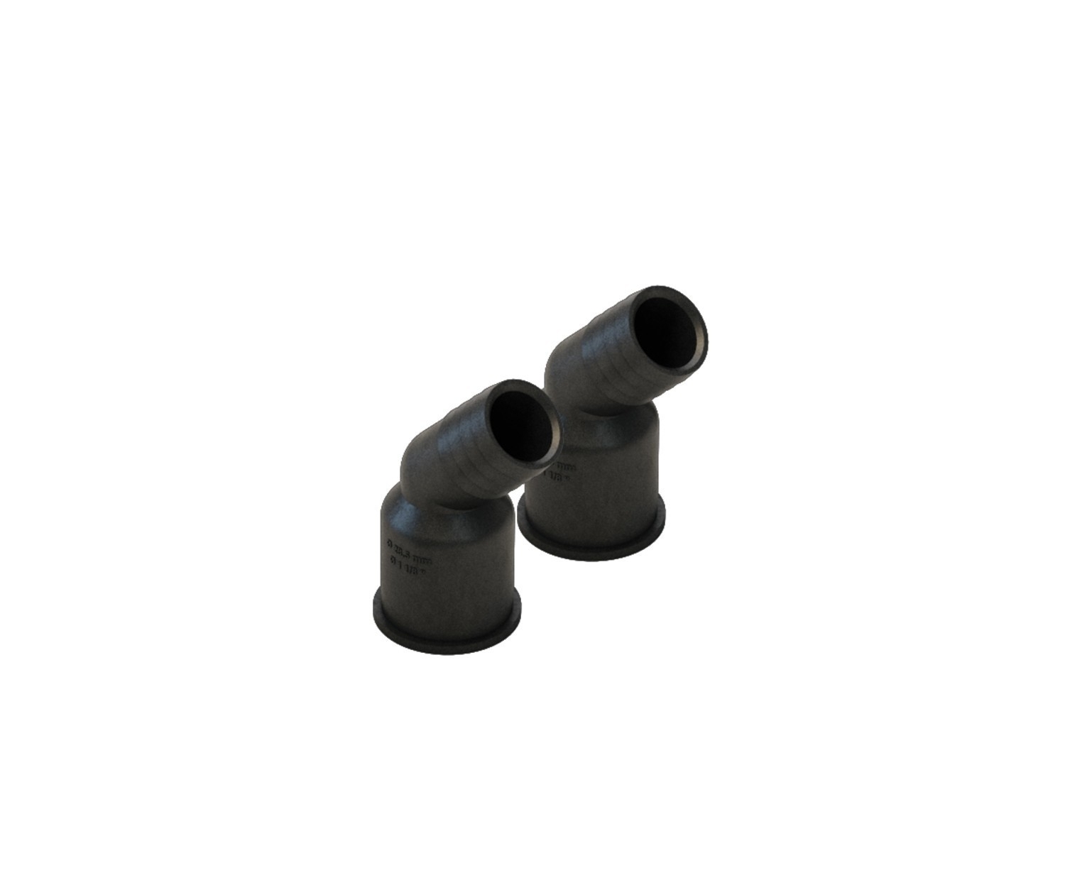 VETUS Hose Connector 28 mm 2Pcs