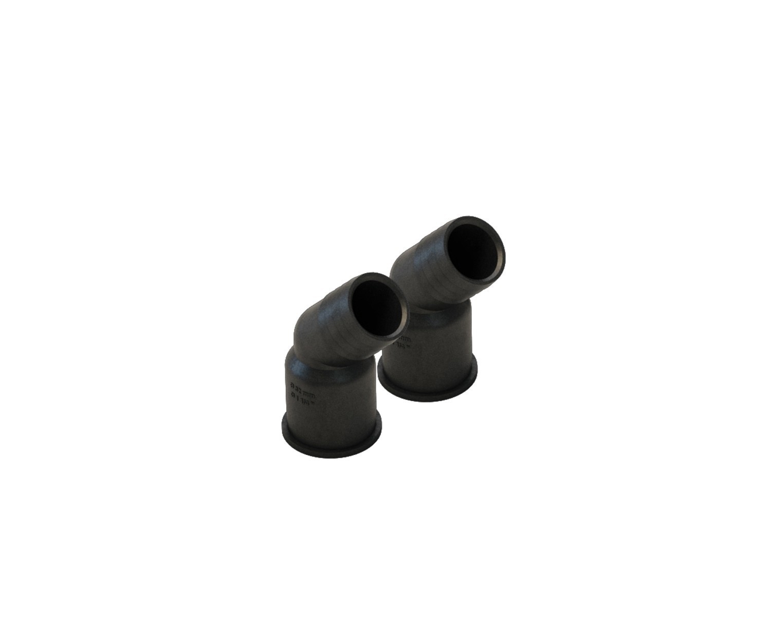 VETUS Hose Connector 32 mm 2Pcs