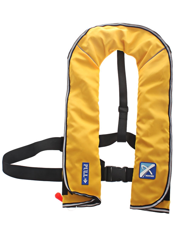 Abel Manual Inflatable Life Jacket Yellow 150N
