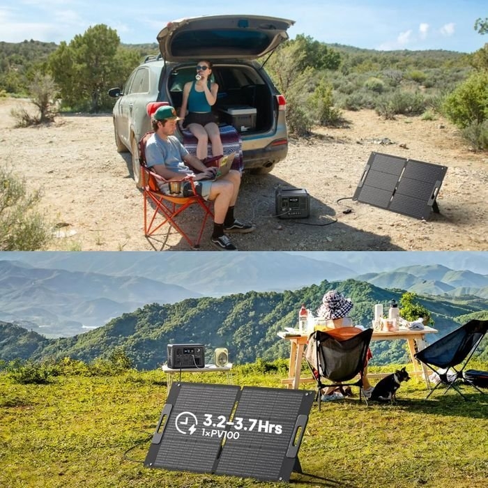 BLUETTI PV100 Foldable Solar Panels 100W