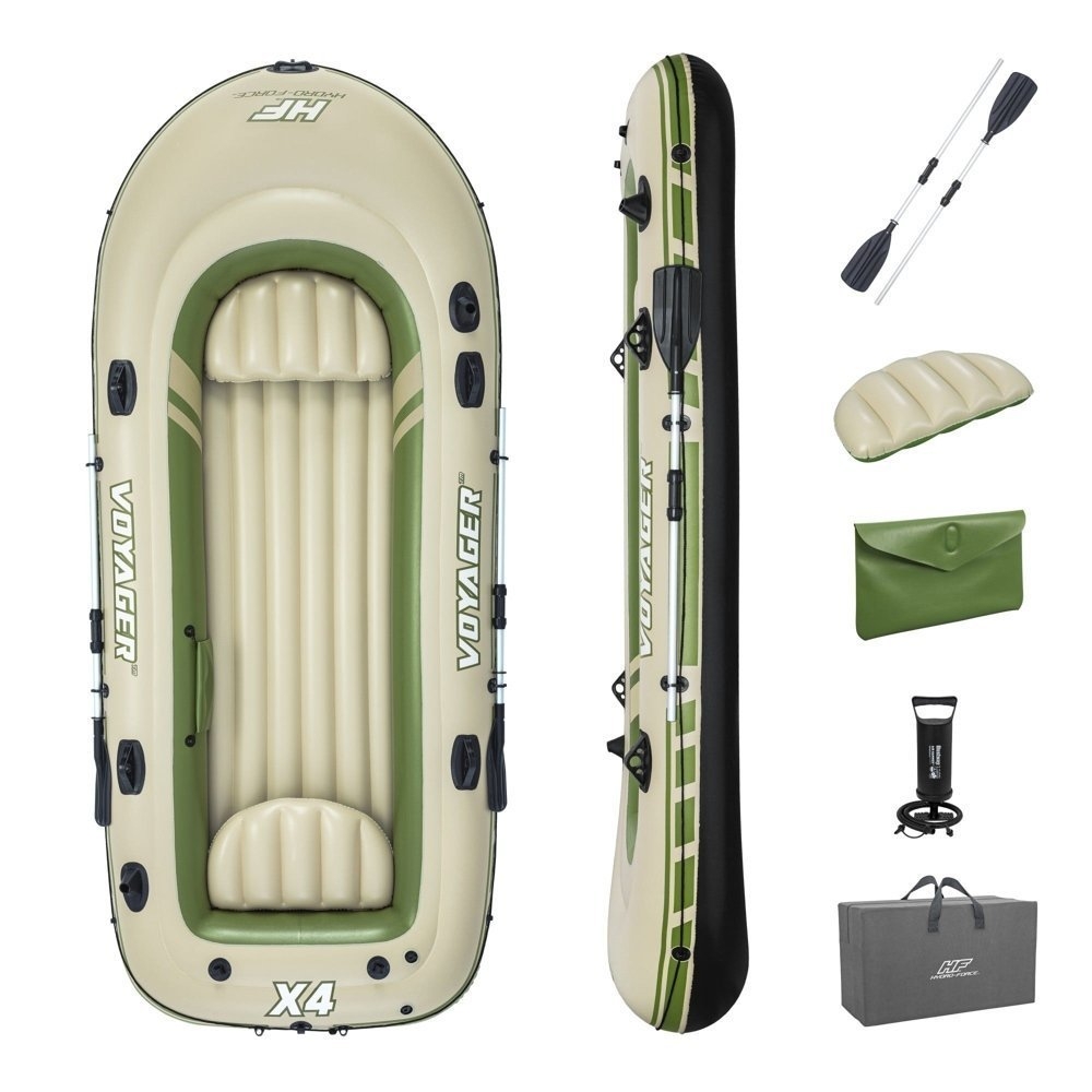 Hydro-Force Voyager X4 Inflatable Raft Set 3.5m