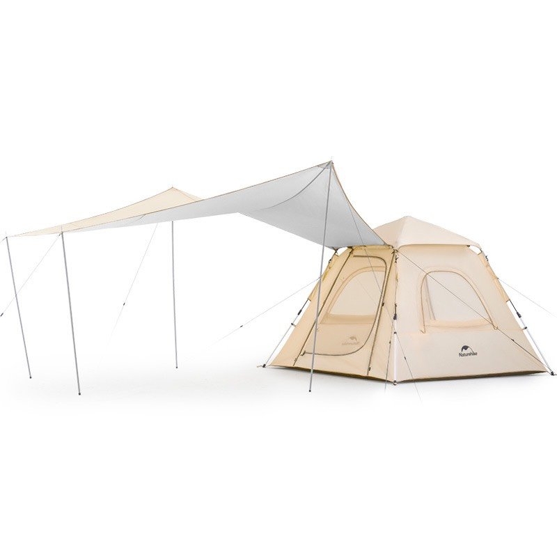 Naturehike Ango Self Expanding 3P Tent with Awning