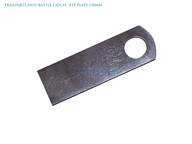 Trailparts Trailer Anti-Rattle Catch Eye Plate - Weld on 150mm