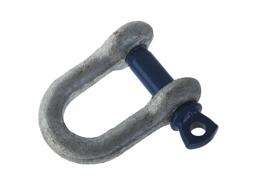 Trailparts D-Shackle Rated Pin Galvanised 22mm Throat