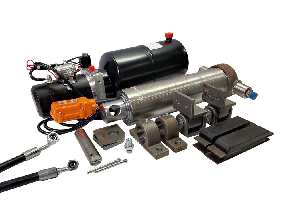 Trailparts 1050mm Hydraulic Tipping Kit 24V