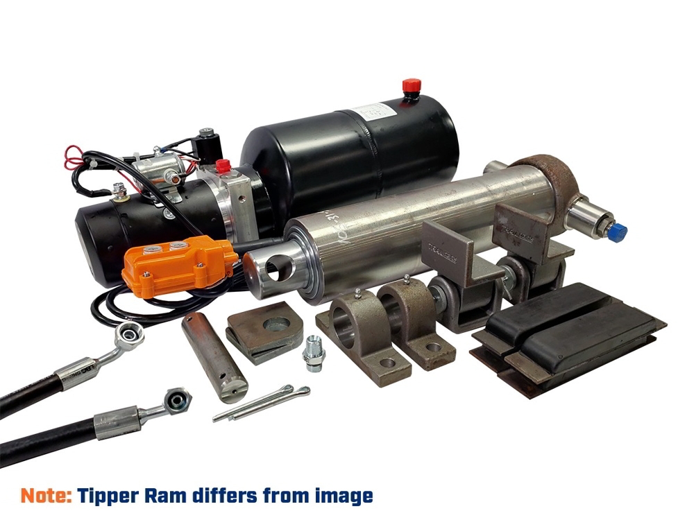 Trailparts 1150mm Hydraulic Tipping Kit 12V