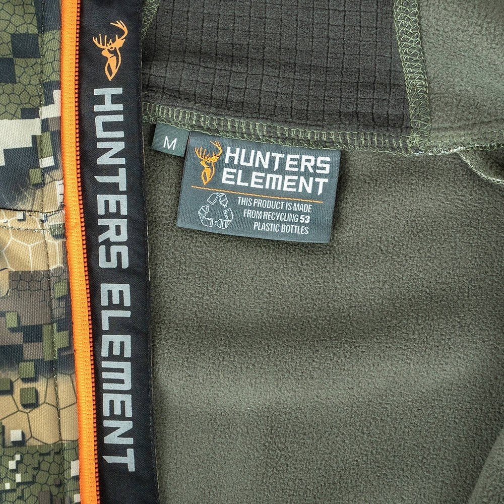 Hunters Element Zenith Mens Hoodie Desolve Veil Small