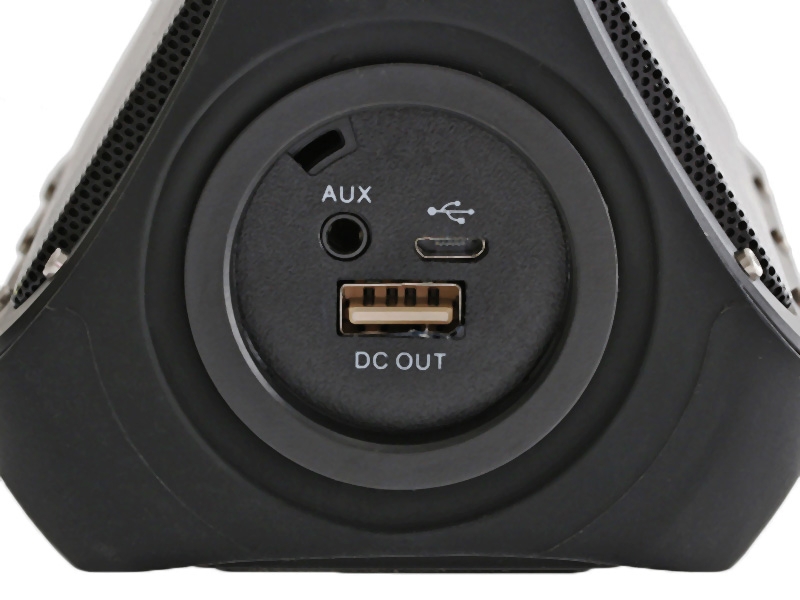 CrystalSound Waterproof Bluetooth Speaker and Power Bank