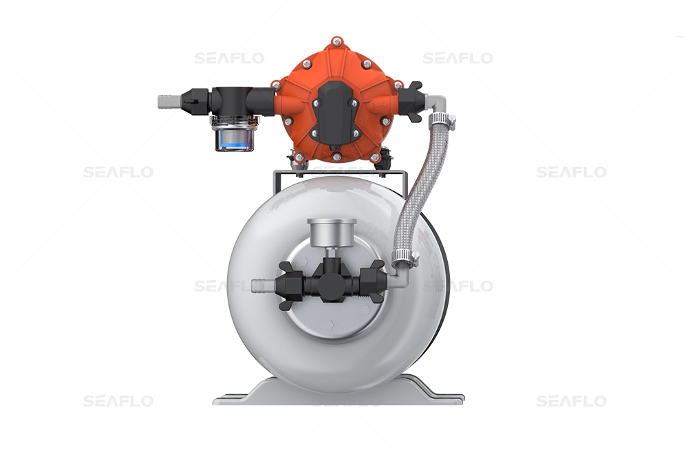 Seaflo Accumulator Pressure Boost System 8L 15LPM 24V