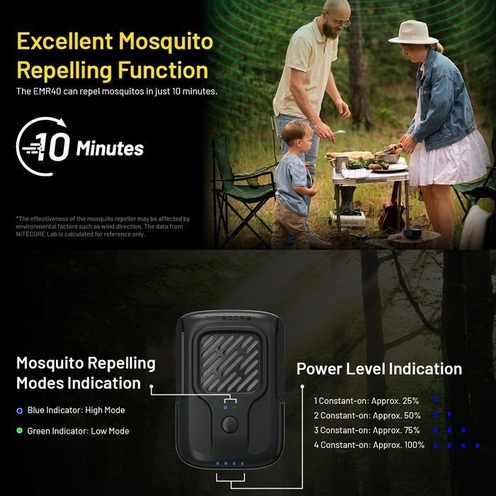 NITECORE EMR40 Portable Multipurpose Electronic Repeller