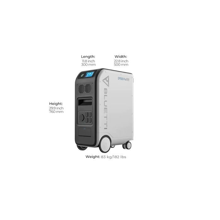 BLUETTI EP500P UPS Home Backup Power Station 3000W