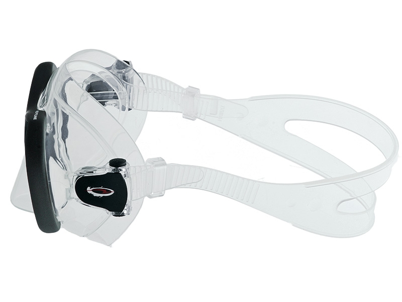 Neptune Titan Adult Dive Mask Red