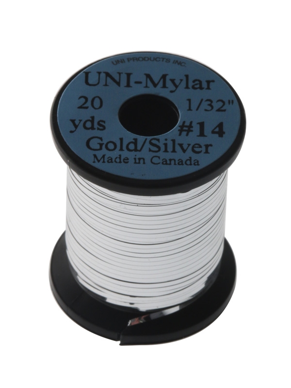 UNI Mylar Tinsel Gold/Silver M